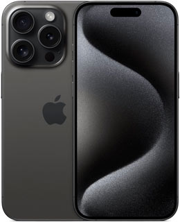 Смартфон Apple iPhone 15 Pro 512 ГБ Черный титан